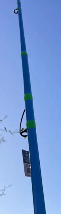 Over The Bar — Blue & Green